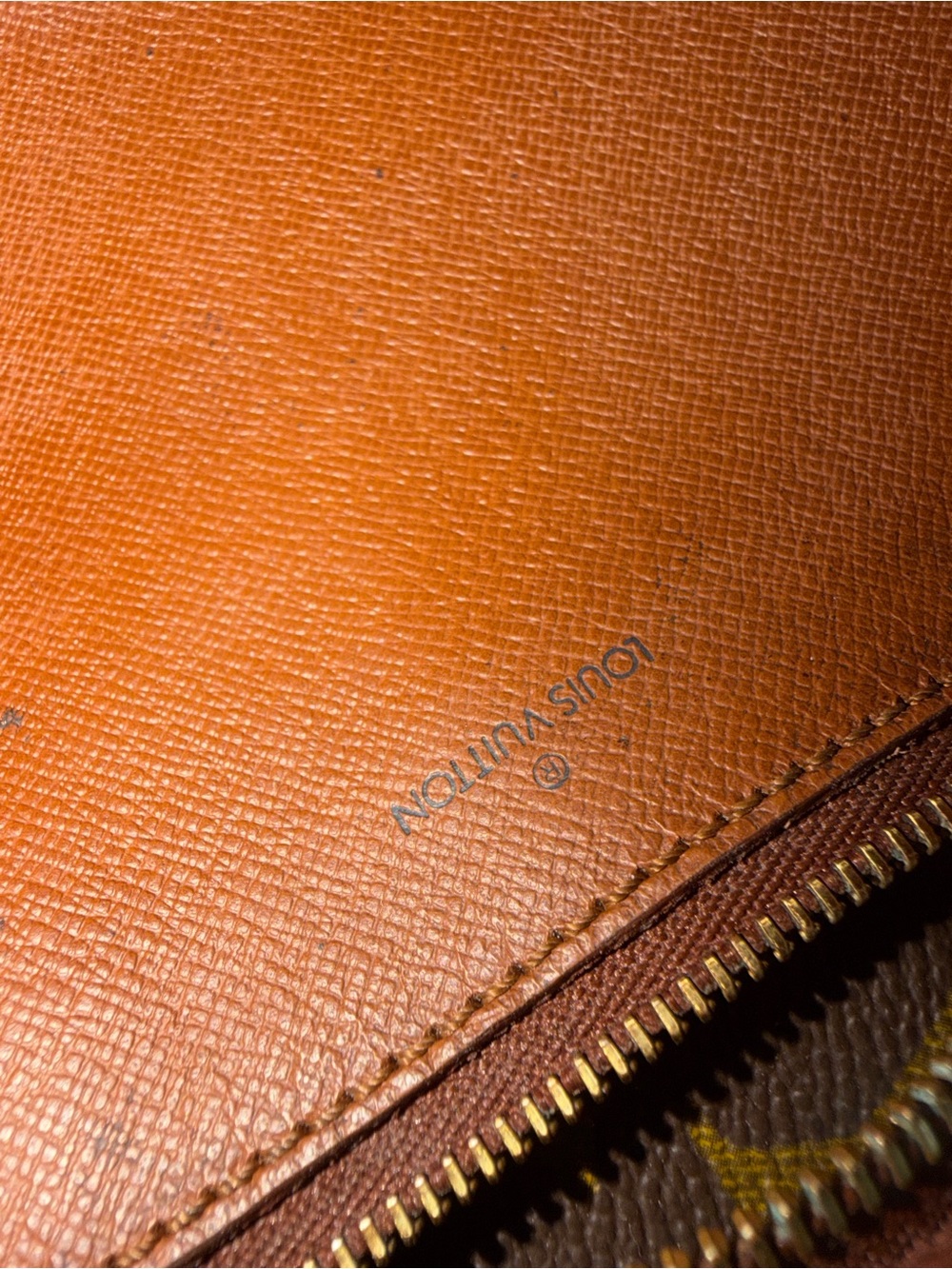 Louis Vuitton Monogram Crossbody in Brown with Tan Trim - Picture 7 of 11